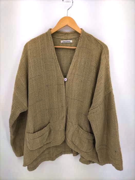 ユーズドフルギ USED古着 {{Yasuko Kurihara}}パイル地カーディガン レディース 表記無