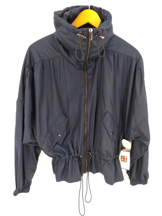 ザラ ZARA ドローコード ポリエステルブルゾン レディース import：M