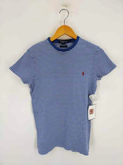 ポロバイラルフローレン Polo by RALPH LAUREN TRIM FIT ボーダークルーネックTシャツ メンズ JPN：M