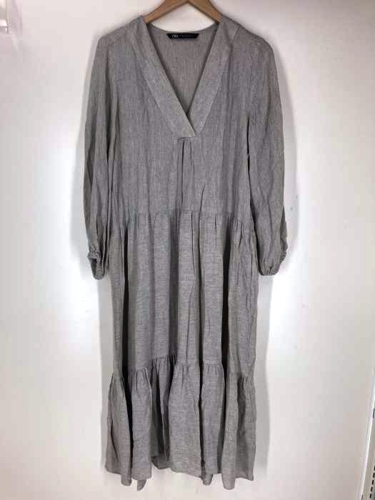 ZARA(ザラ) マキシ ティアードワンピース レディース  import：XS