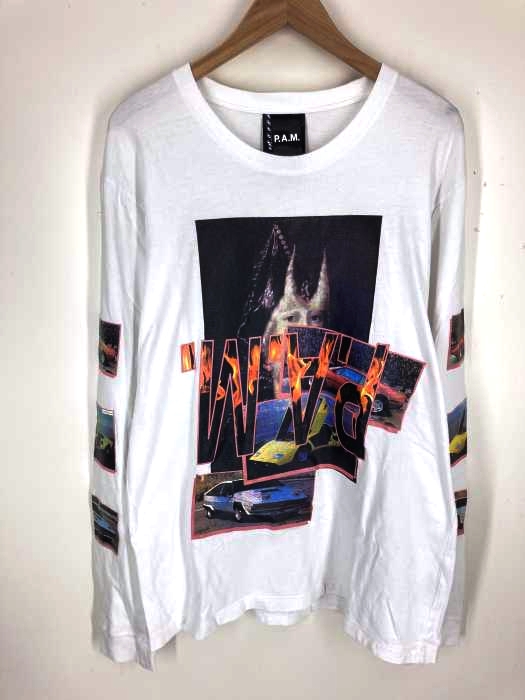 PERKS AND MINI P.A.M(パークスアンドミニ) プリント クルーネックTシャツ メンズ JPN：L JPN：L