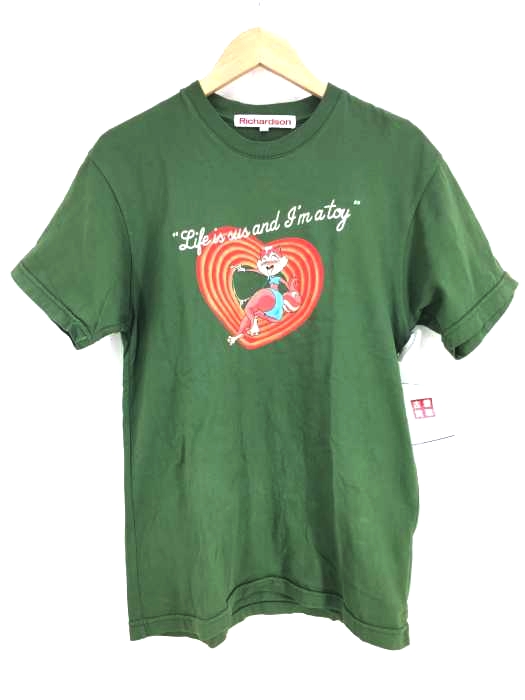 RICHARDSON(リチャードソン) キャンディ シマリス コットン Tシャツ メンズ S