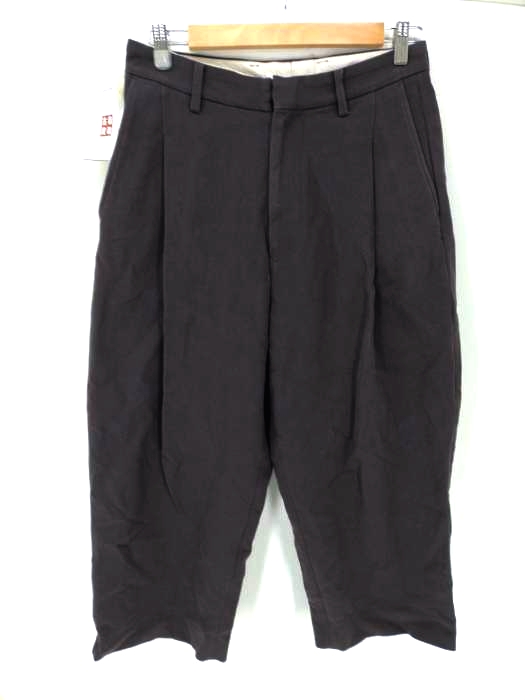 URU(ウル) 18AW COTTON 1 TUCK SLACKS メンズ JPN：1