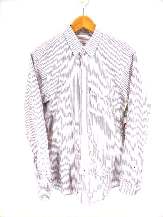 BROOKS BROTHERS(ブルックスブラザーズ) ストライプ ボタンダウン長袖シャツ メンズ JPN：S