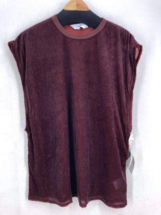 SASQUATCHfabrix.(サスクワァッチファブリックス) VELOUR MESH NOSLEEVE メンズ M