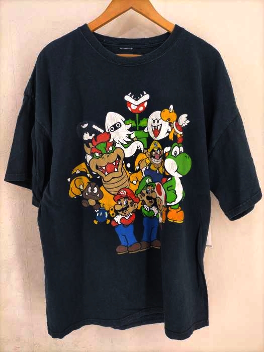 USED古着(ユーズドフルギ) キャラプリントTシャツ メンズ  2XL