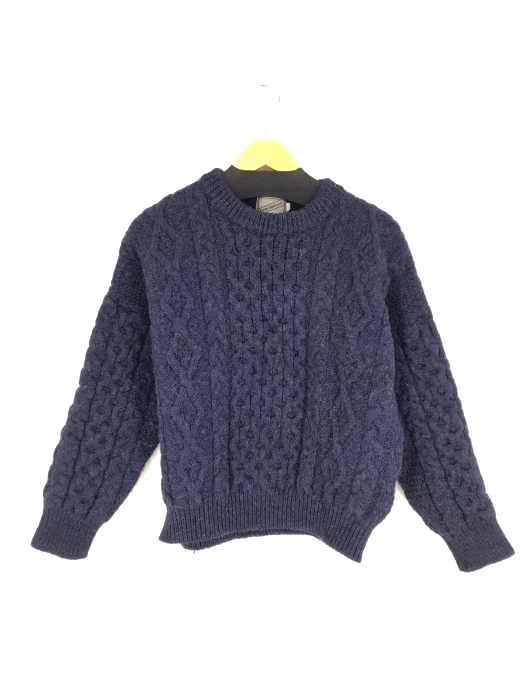 USED古着(ユーズドフルギ) kerry traditions ケーブルニット メンズ 表記無