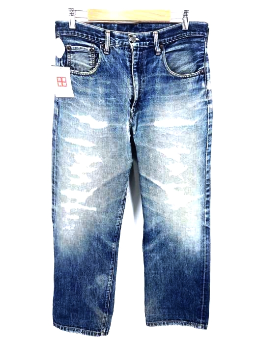 Levis(リーバイス) 504Z-XX 赤耳セルビッチ デニムパンツ BIG E ボタン 