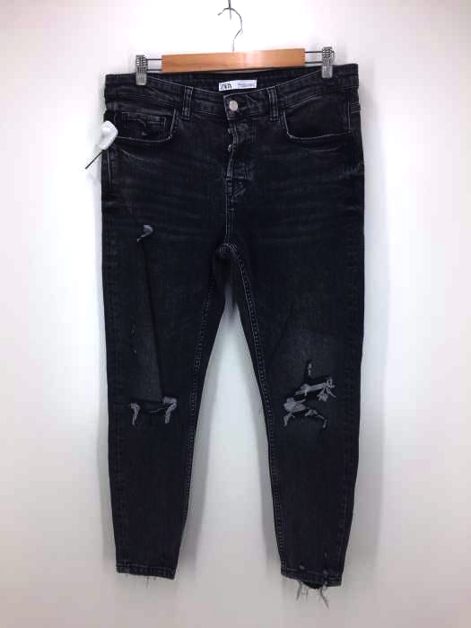 ZARA(ザラ) ダメージ加工デニム メンズ US:34-35