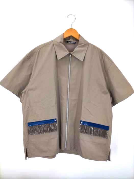USED古着(ユーズドフルギ) artica-arbox アーティカ アーボックス 20SS a-a ZIP-UP SHIRT メンズ import：M