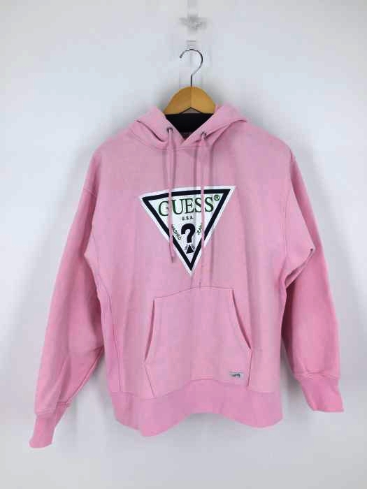GUESS GREENLABEL(ゲスグリーンレーベル) TRIANGLE LOGO HOODIE メンズ JPN：M