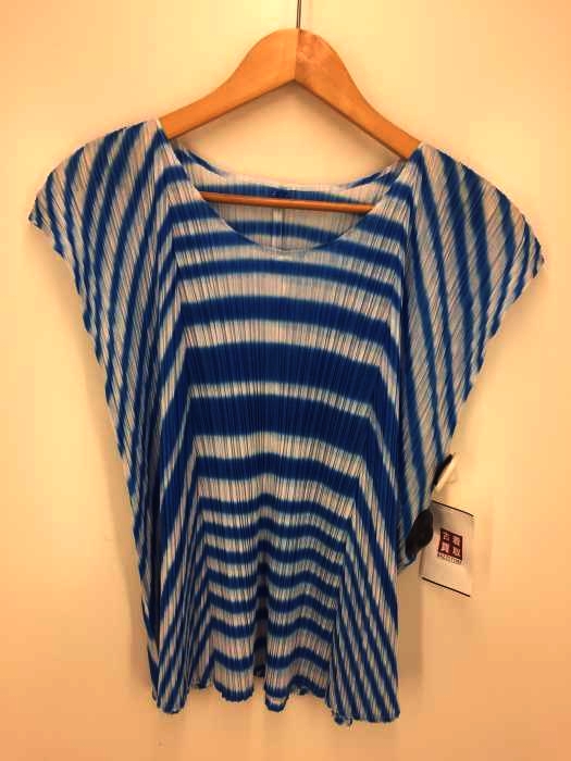 PLEATS PLEASE ISSEY MIYAKE(プリーツプリーズイッセイミヤケ) マルチボーダーカットソー レディース  3