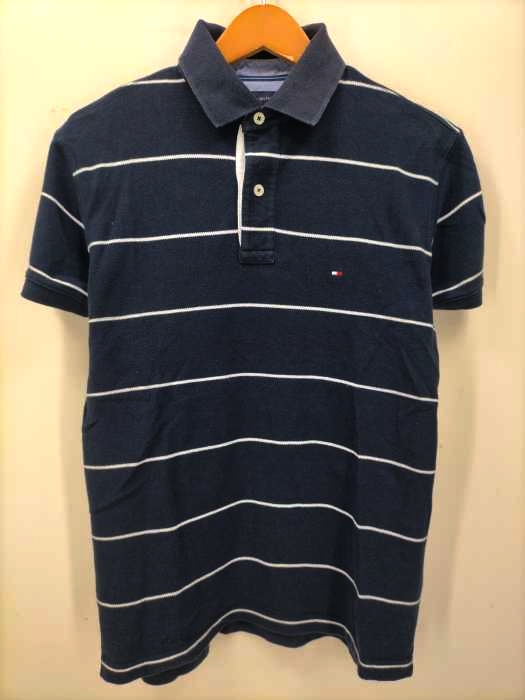 TOMMY HILFIGER(トミーヒルフィガー) フロントロゴポロシャツ メンズ JPN：S