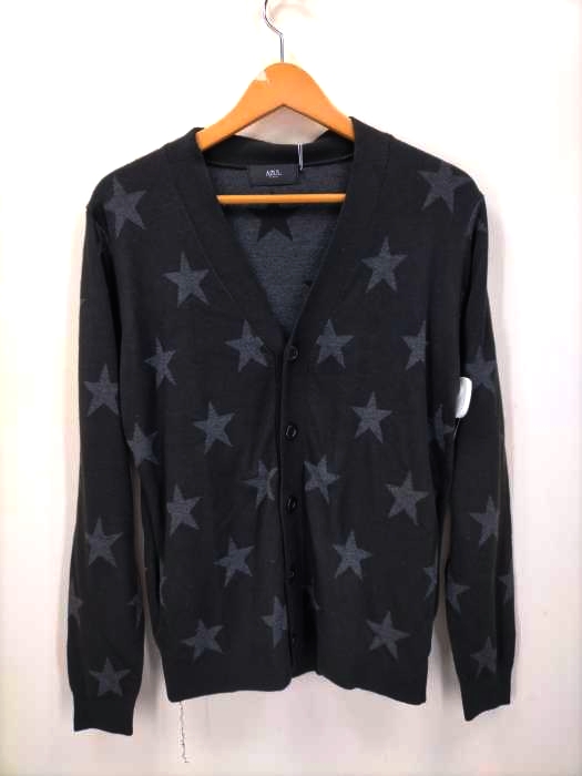 アズールバイマウジー AZUL by moussy STAR PATTERN CARDIGAN メンズ  S