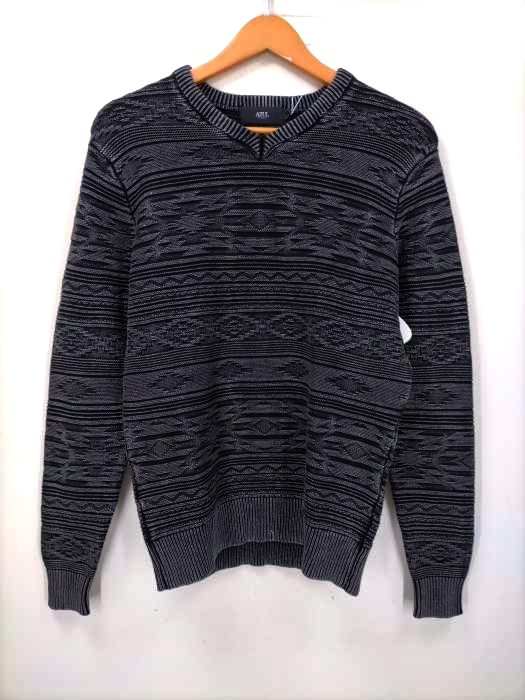 AZUL by moussy(アズールバイマウジー) CHIMAYO STONE WASHED KNIT メンズ  S