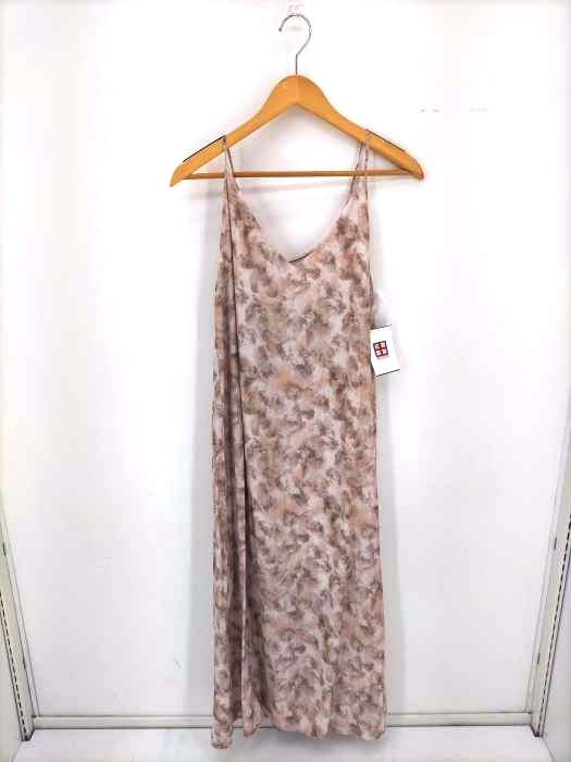 SIMPLICITE(シンプリシテェ) 21SS I ライン バックギャザーキャミワンピース レディース 表記無