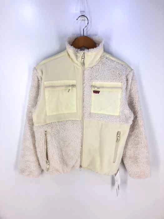Levis(リーバイス) PIECED FLEECE JACKET ECRU メンズ import：S