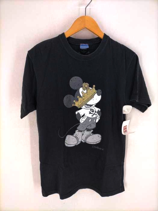ロエン Roen プリントクルーネックカットソー メンズ  46