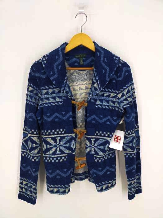 ローレンラルフローレン LAUREN RALPH LAUREN ネイティブ柄 裏毛 ダッフルジャケット レディース import：M