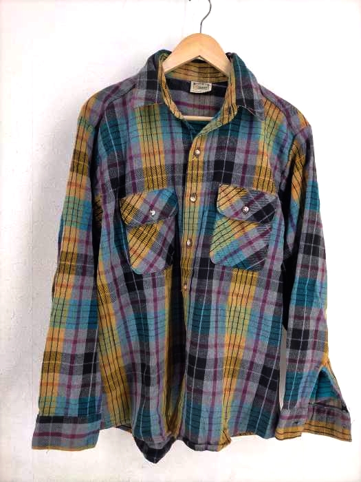 ファイブブラザー FIVE BROTHER チェック柄シャツ メンズ JPN：L