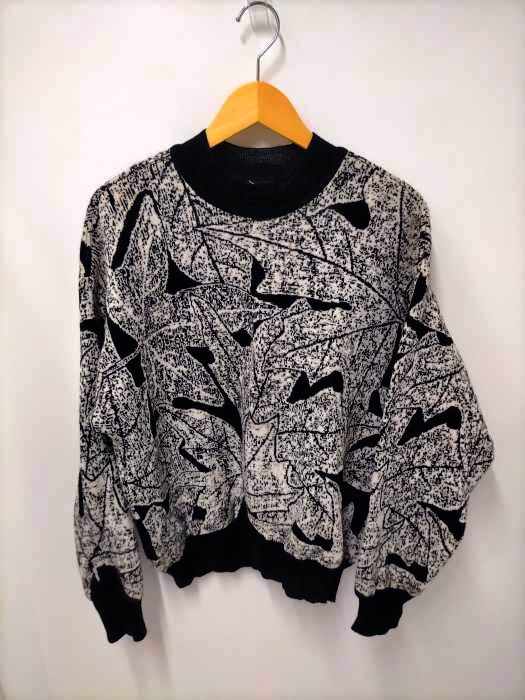 ユーズドフルギ USED古着 イタリア製 {{ANTONELLO ZA }} 総柄ニット メンズ  L