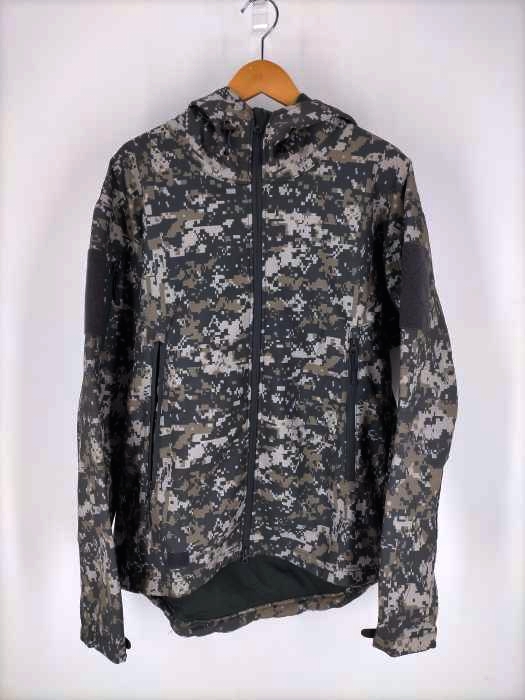 ユーズドフルギ USED古着 デジタルカモ ソフトシェルジャケット メンズ JPN：XL