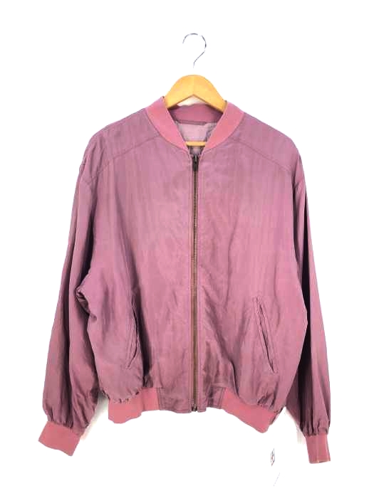ユーズドフルギ USED古着 {{BARONE ROSSO}} シルクブルゾン メンズ import：S