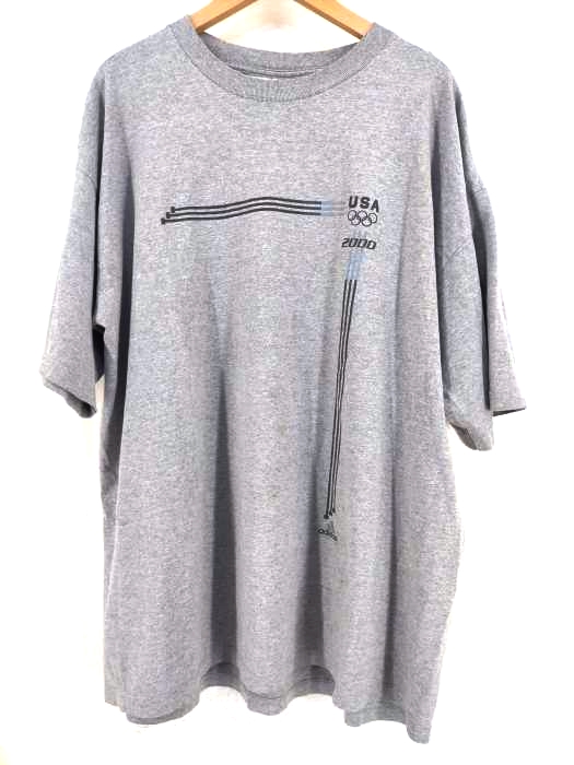 アディダス adidas 00S USA 2000 SWIM Tシャツ メンズ import：XL