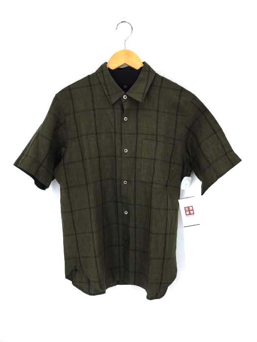 MARGARET HOWELL(マーガレットハウエル) BOLD CHECK LINEN メンズ JPN：M