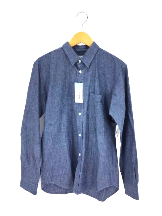 COMME des GARCONS SHIRT BOY(コムデギャルソンシャツボーイ) エルボーパッチ付 シャンブレーシャツ メンズ JPN：M