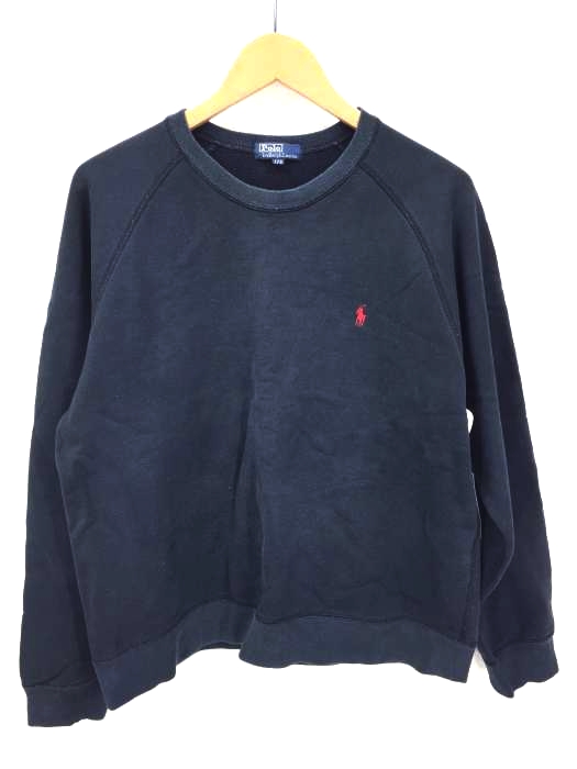 ポロバイラルフローレン Polo by RALPH LAUREN 刺繍ロゴ クルーネック スウェット メンズ  170