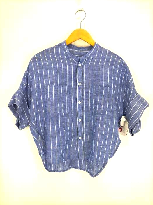 MACPHEE(マカフィー) 19SS フレンチリネンハーフスリーブシャツ レディース  36