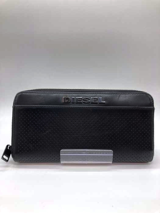 DIESEL(ディーゼル) DIESEL パンチングレザー 長財布 メンズ 無