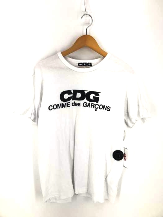 CDG COMME des GARCONS(シーディージー コムデギャルソン) AD2018 CDG ロゴプリント Tシャツ メンズ JPN：L