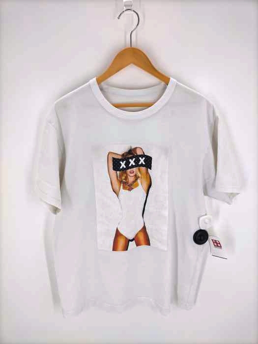 GOD SELECTION XXX(ゴッドセレクショントリプルエックス) フォトプリントクルーネックTシャツ メンズ JPN：L