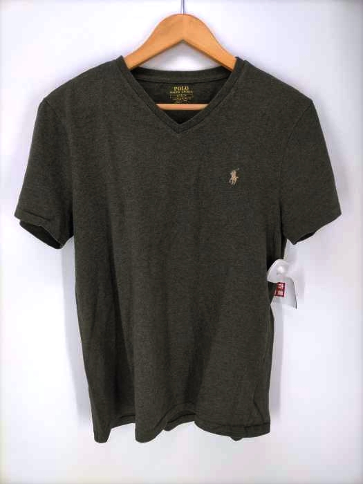 POLO RALPH LAUREN(ポロラルフローレン) CUSTOM SLIM FIT ポニー刺しゅう VネックTシャツ メンズ import：M
