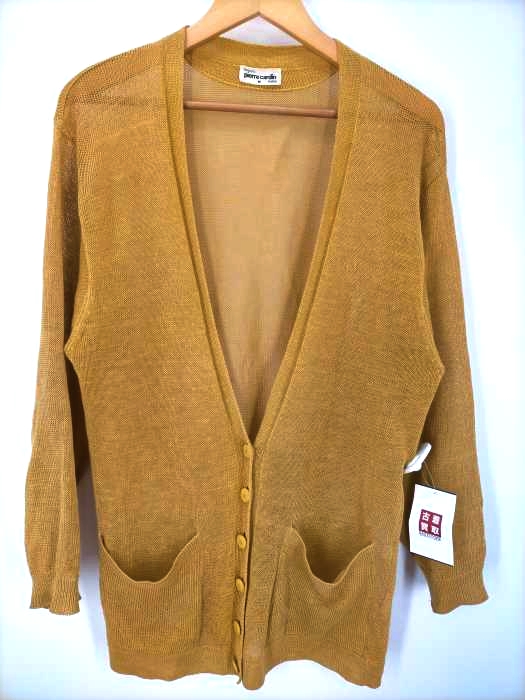pierre cardin(ピエールカルダン) リネンカーディガン メンズ import：M
