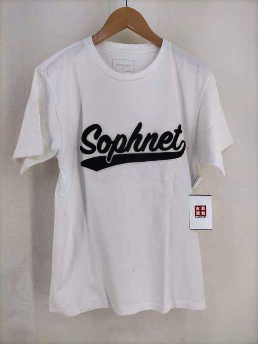 SOPHNET.(ソフネット) ベースボールワッペン刺繍半袖Tシャツ メンズ M
