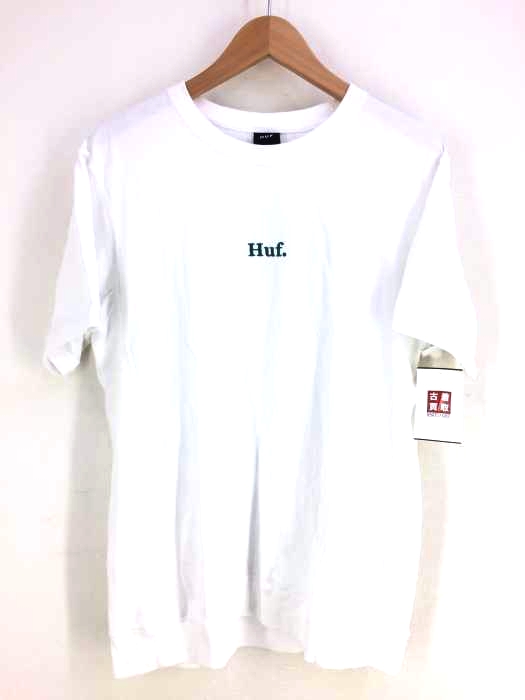 HUF(ハフ) ロゴ刺繍クルーネックTシャツ メンズ  M