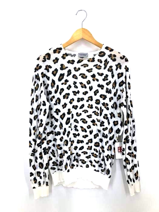 JOHN SMEDLEY(ジョンスメドレー) レオパード コットンニット レディース JPN：M