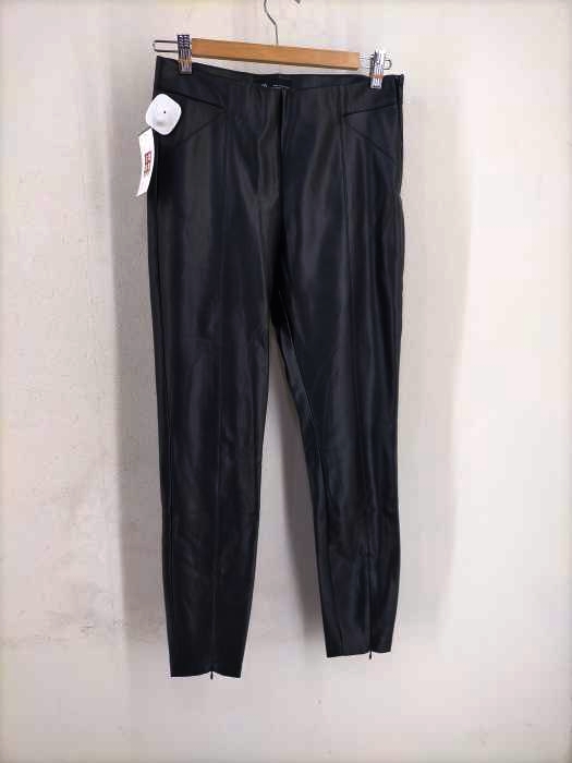 ZARA(ザラ) フェイクレザーパンツ レディース JPN：M
