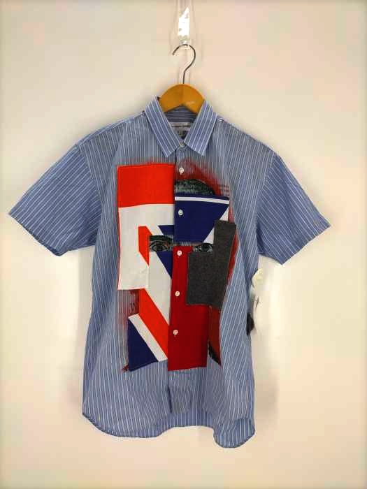 COMME des GARCONS SHIRT(コムデギャルソンシャツ) パッチワーク ストライプ メンズ JPN：XS