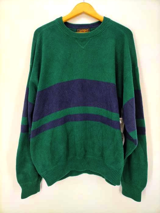 Eddie Bauer(エディーバウアー) 黒タグ コットンニット メンズ import：XL