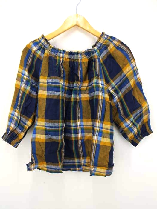 JOURNAL STANDARD(ジャーナルスタンダード) 18SS チェックリネンブラウス レディース FREE