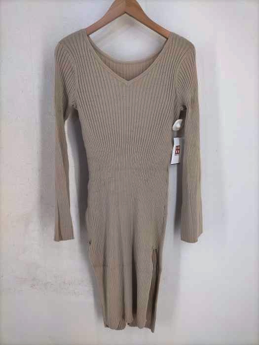 moussy(マウジー) FLARE SLEEVE LONG KNIT レディース  1