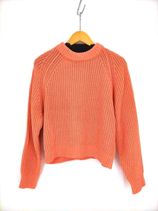 moussy(マウジー) LILY YARN RIB KNIT TOPS レディース  FREE