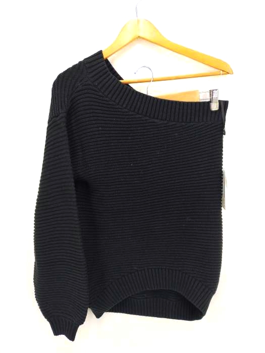 アズールバイマウジー AZUL by moussy ONE SHOULDER KNIT TOPS レディース  FREE