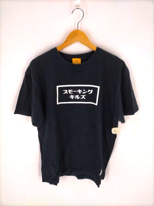 FR2(エフアールツー) スモーキングキルズプリント半袖Tシャツ メンズ JPN：M