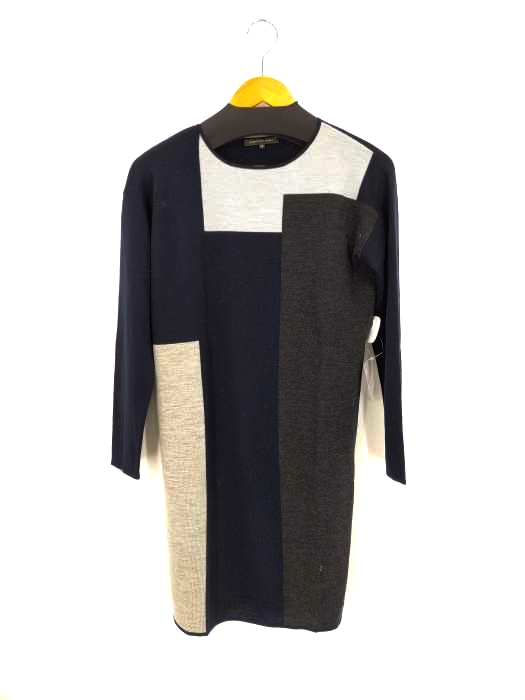 Mackintosh LONDON(マッキントッシュ ロンドン) ウール マルチカラーニットワンピース レディース JPN：38
