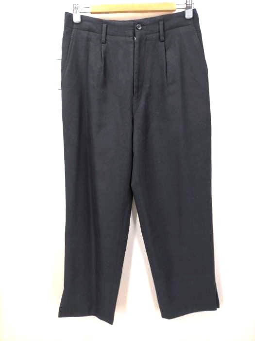 tricot COMME des GARCONS(トリココムデギャルソン) AD1999 ウールギャバ タック テーパードパンツ レディース  M